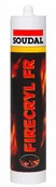 Silikony - Soudal Akryl Firecryl FR 310 ml biały - miniaturka - grafika 1