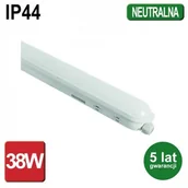 Oprawy, klosze i abażury - Spectrum LED OPRAWA LED LIMEA GIGANT 38W 120CM IK09 BARWA NEUTRALNA SLI028025NW - miniaturka - grafika 1