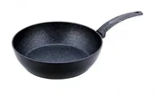 Patelnie - Kamille Patelnia marmurowa solidna głęboka, wok 24 cm 4134 - miniaturka - grafika 1