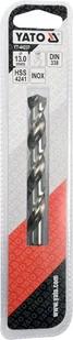 Yato WIERTŁO DO METALU HSS PREMIUM 13,0MM DO WIERCENIA W STALI INOX YT-44237 - Wiertła - miniaturka - grafika 3