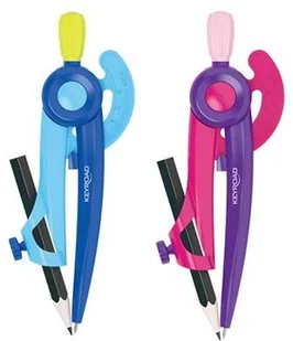 Zestaw KEYROAD geometryczny KEYROAD, duży, zawieszka, mix kolorów KR971488 - Linijki, ekierki - miniaturka - grafika 3