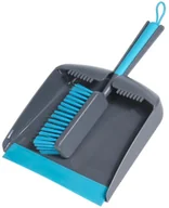 Miotły, szufle, mopy - Clean Ultra Zmiotka z szufelką z gumą do zamiatania zawieszenia 711309 - miniaturka - grafika 1