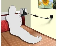 Akcesoria do tabletów i e-booków - System-S uchwyt do montażu na ścianie telewizora stojak podstawka na ramię wychylne elastyczna Mount Stand uniwersalny do tabletu iPad Pro 12,9 cala 56635580 - miniaturka - grafika 1