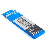 Łańcuchy rowerowe - SHIMANO Łańcuch Deore XT CN-HG93 szary-srebrny / Ilość biegów: 9 / Ilość ogniw: 114 / Wersja opakowania: standard ICNHG93114I - miniaturka - grafika 1