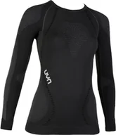 Koszulki sportowe damskie - UYN Ambityon UW Koszulka z długim rękawem Kobiety, blackboard/anthracite/white L/XL 2020 Bluzki sportowe U100035-B472-L/XL - miniaturka - grafika 1