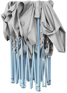 vidaXL Składany namiot ogrodowy, 3 x 6 m, antracytowy - Pawilony ogrodowe - miniaturka - grafika 5