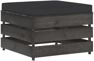 vidaXL 3-cz. zestaw wypoczynkowy do ogrodu, z poduszkami, drewniany 3068187 - Meble ogrodowe - miniaturka - grafika 6