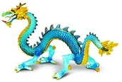 Figurki dla dzieci - Safari Ltd Krystal Blue Dragon by Safari - miniaturka - grafika 1