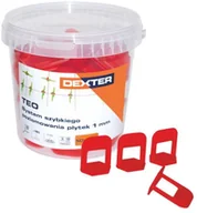 Narzędzia glazurnicze - toya TEOKLIN poziomujący 50 SZT 1 MM TEOKLIN - miniaturka - grafika 1