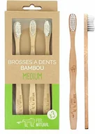 Szczoteczki do zębów - Feel Natural Feel Natural Szczoteczki do zębów, średnie, 3 sztuki - miniaturka - grafika 1