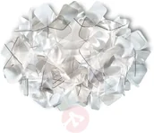 Lampy sufitowe - Slamp Clizia lampa sufitowa, 32 cm, fumé - miniaturka - grafika 1