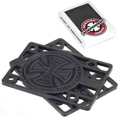 Akcesoria do skatingu - Independent podkładki RISER PADS 1/8 SET Black - miniaturka - grafika 1