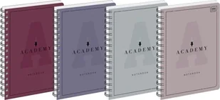 Inter-druk Kołozeszyt B5/100 kratka Academy 90g - Zeszyty szkolne - miniaturka - grafika 2
