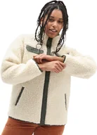 Kurtki damskie - Vans kurtka street zimowa damska DREAMING SHERPA JACKET Bone White - miniaturka - grafika 1