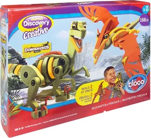 Dumel DISCOVERY VELOCIRAPTOR & PTEROSAUR DD20001 - Klocki - miniaturka - grafika 5
