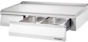 Piece, kotły  i płyty grzejne gastronomiczne - Stalgast stanowisko neutralne nastawne z szufladami 1200 mm 9700610 - miniaturka - grafika 1