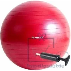 Movit Piłka gimnastyczna 75 cm czerwona - Piłki do ćwiczeń - miniaturka - grafika 3