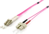 Kable miedziane - Equip Patchcord światłowodowy LC/SC 0.5m 255539 255539 - miniaturka - grafika 1