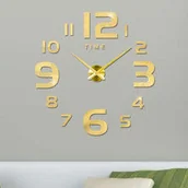 Zegary - Atrix Zegar ścienny "zrób to sam" #22G4 złoty/315mm DIY_DC22G4 - miniaturka - grafika 1