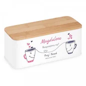 Gadżety dla niej i dla niego - Murrano Zestaw Herbat w Metalowym Pudełku Nadruk Zakochane Kubeczki PDM1-HERx3-011 - miniaturka - grafika 1