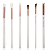 Pędzle do makijażu - Jessup Jessup Individual Brushes Set T221 Zestaw 6 pędzli do makijażu White/Rose gold 38646-uniw - miniaturka - grafika 1