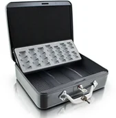 Akcesoria do kas i terminali - BITUXX KASETKA METALOWA NA KLUCZE DO TRANSPORTU I PRZECHOWYWANIA GOTÓWKI - miniaturka - grafika 1