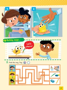 Wydawnictwo MAC Be Happy! Podręcznik język angielski z płytą CD. Klasa 1 881823 - Książki do nauki języka angielskiego - miniaturka - grafika 7