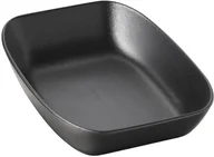 Talerze - Revol Talerz głęboki kwadratowy Club, 450 ml, 20, 7x14 cm, czarny - miniaturka - grafika 1