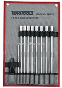 Zestawy narzędziowe - TENG TOOLS Zestaw kluczy nasadowych chwyt 3/8 10szt TBW10 178791000 - miniaturka - grafika 1