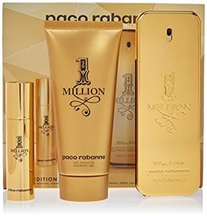 Paco Rabanne SET 1 Million M) edt 100ml + sg 100ml + edt 10ml - Zestawy kosmetyków męskich - miniaturka - grafika 2