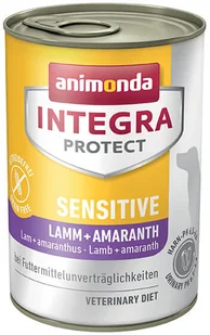 Animonda Animonda Integra Protect Sensitive Canine Jagnięcina z amarantusem 400g - Mokra karma dla psów - miniaturka - grafika 2