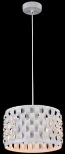 Maytoni LAMPA wisząca DELICATE MOD196-PL-02-W Maytoni ażurowa OPRAWA okrągły zwis biały MOD196-PL-02-W - Lampy sufitowe - miniaturka - grafika 5