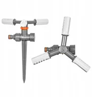 Węże ogrodowe i zraszacze - White Line 3-ramienny zraszacz obrotowy na kolcu - - miniaturka - grafika 1