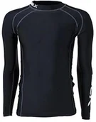 Rugby - Blk BLK Rugby Base Layer z długim rękawem koszulka funkcyjna czarnym dzieci, czarny, 128 420360001 - miniaturka - grafika 1