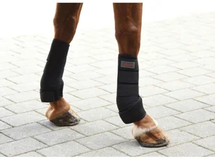 Kerbl Ochraniacze dla konia, 4 szt., czarne, Full Kerbl (320133) - Akcesoria jeździeckie - miniaturka - grafika 2