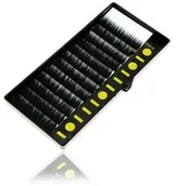 Sztuczne rzęsy i akcesoria - Allepaznokcie Rzęsy na pasku pojedyncze z norek j 0,15 14 mm - miniaturka - grafika 1