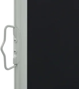 vidaXL Tarasowa, zwijana markiza boczna, 140 x 300 cm, czarna - Markizy - miniaturka - grafika 4