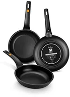 Patelnie - BRA Pinti odlew aluminiowy patelnia z rączką z serii "Efficient" indukcja A271240 - miniaturka - grafika 1