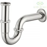 Syfony - Oltens Oltens Lyse syfon umywalkowy mosiężny rurowy chrom 02501100 - miniaturka - grafika 1