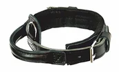 Smycze dla psów - Dingo Gear heros paskiem na szyję, z czarnym skórzanym uchwytem - miniaturka - grafika 1