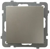 Wyłączniki światła i elektryczne - Ospel AS satyna łącznik jednobiegunowy ŁP-1G/m/45 ŁP-1G/m/45 - miniaturka - grafika 1