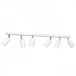 Luminex Bello 1769 plafon lampa sufitowa spot 6x8W GU10 biały - Lampy sufitowe Luminex Bello 1769 plafon lampa sufitowa spot 6x8W GU10 biały - Lampy sufitowe - miniaturka - grafika 1
