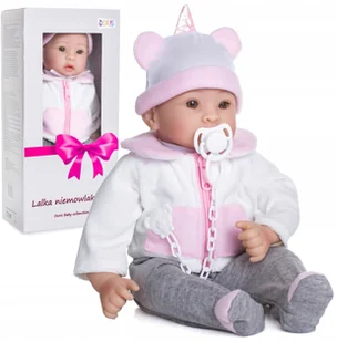 Interaktywna Lalka Bobas mówi pachnie smoczek 61 - Lalki dla dziewczynek - miniaturka - grafika 4