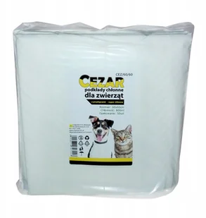 Cezar Chłonne podkłady higieniczne maty 60x60 100 - Maty do nauki czystości - miniaturka - grafika 5