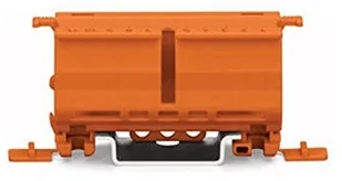 Wago Adapter montażowy pomarańczowy DIN 35mm 222-500 /10szt./ 222-500 - Kostki, złączki, wtyczki - miniaturka - grafika 2