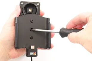 Brodit AB Uchwyt do Samsung Galaxy S10+ z wbudowanym kablem USB oraz ładowarką samochodową 721116 - Uchwyty samochodowe do telefonów - miniaturka - grafika 6