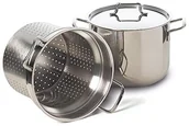 Garnki - Excelsa garnek do makaronu, nierdzewne ze stali nierdzewnej, pojemność 6,00 litry, srebrny 48335 - miniaturka - grafika 1