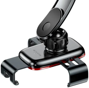 Baseus uchwyt samochodowy Metal Age grawitacyjny na deskę rozdzielczą czarny SUYL-F01 - Uchwyty samochodowe do telefonów - miniaturka - grafika 3
