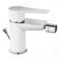 Baterie bidetowe - Ferro ADORE bateria bidetowa stojąca chrom biała BDR6 BDR6 - miniaturka - grafika 1