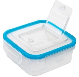 Branq Pojemnik Q-Lock 0,4L 128x128x48 transparent - Pojemniki kuchenne - miniaturka - grafika 2